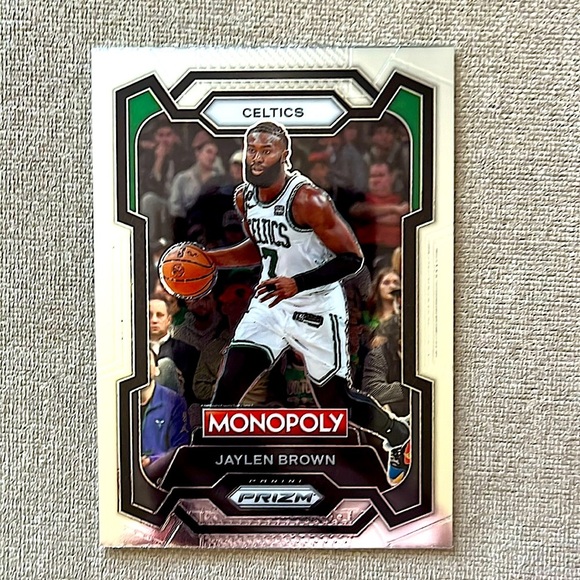 Jaylen Brown “23 Panini Prizm Monopoly Boston Celtics NBA Basketball Sports Card - Picture 1 of 2